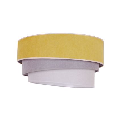 Duolla - Ceiling light TRIO 1xE27/15W/230V d. 45 cm yellow/grey/white