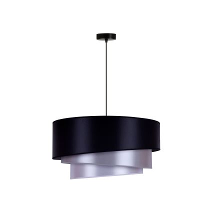 Duolla - Ceiling light TRIO 1xE27/15W/230V d. 60 cm blue/silver