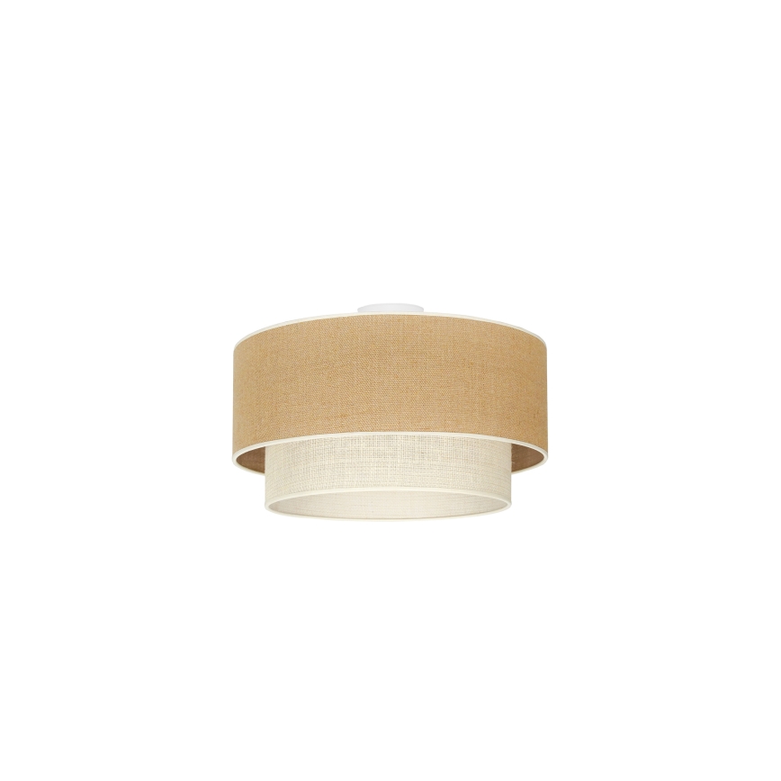 Duolla - Ceiling light YUTE BOHO 1xE27/15W/230V d. 45 cm brown/creamy