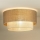 Duolla - Ceiling light YUTE BOHO 3xE27/15W/230V d. 60 cm brown/creamy