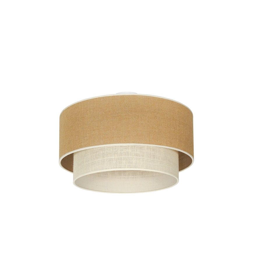 Duolla - Ceiling light YUTE BOHO 3xE27/15W/230V d. 60 cm brown/creamy
