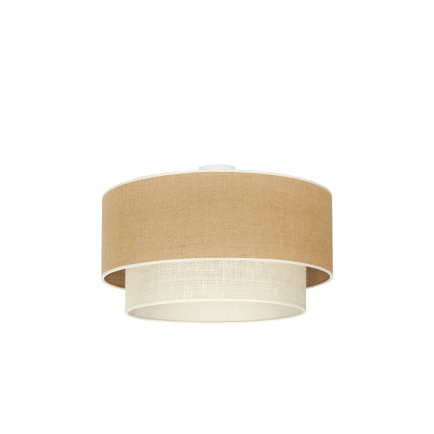 Duolla - Ceiling light YUTE BOHO 3xE27/15W/230V d. 60 cm brown/creamy