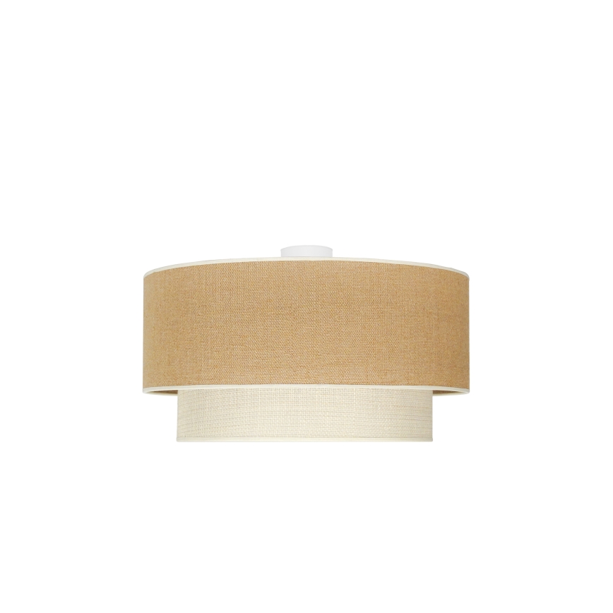 Duolla - Ceiling light YUTE BOHO 3xE27/15W/230V d. 60 cm brown/creamy
