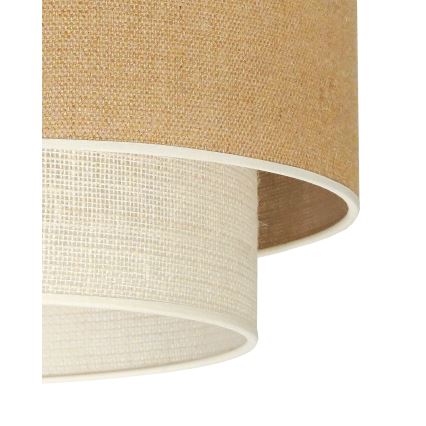 Duolla - Ceiling light YUTE BOHO 3xE27/15W/230V d. 60 cm brown/creamy