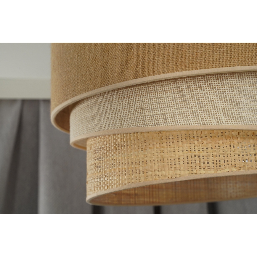 Duolla - Ceiling light YUTE TRIO 3xE27/15W/230V d. 60 cm brown/grey/beige