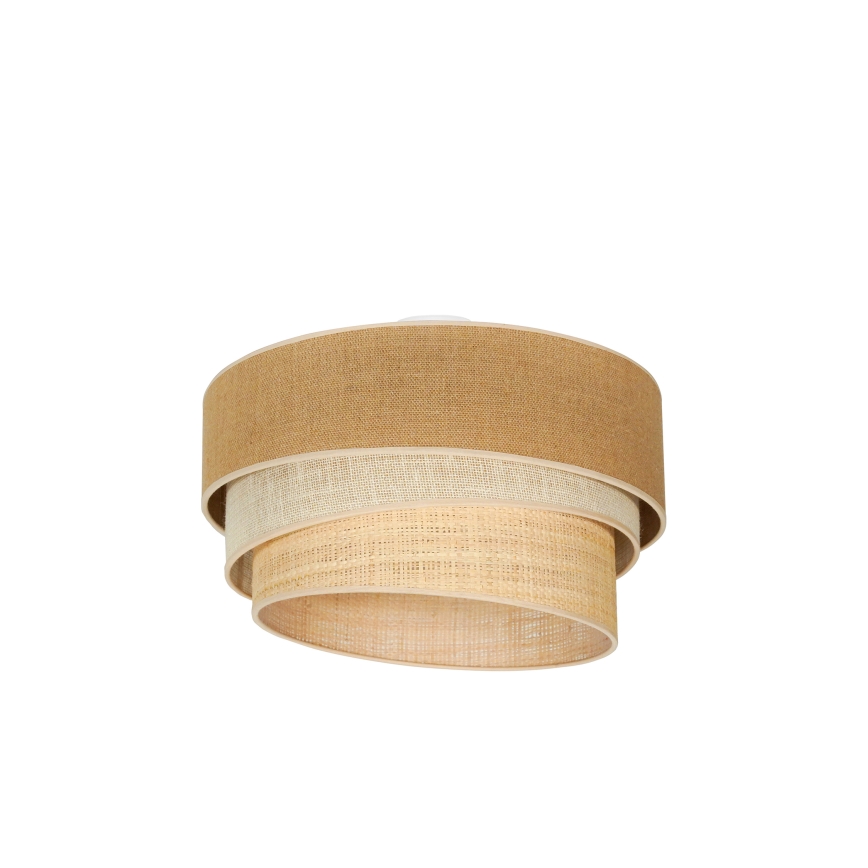 Duolla - Ceiling light YUTE TRIO 3xE27/15W/230V d. 60 cm brown/grey/beige