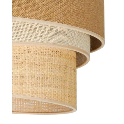 Duolla - Ceiling light YUTE TRIO 3xE27/15W/230V d. 60 cm brown/grey/beige