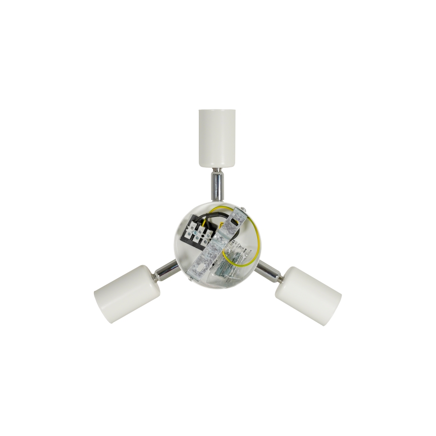 Duolla - Ceiling light YUTE TRIO 3xE27/15W/230V d. 60 cm brown/grey/beige