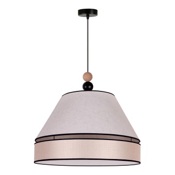 Duolla - Chandelier on a string AVIGNON 1xE27/15W/230V d. 50 cm beige