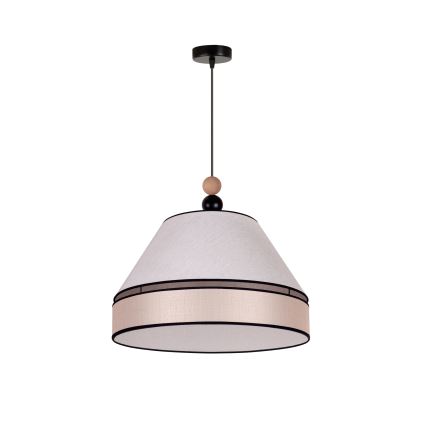 Duolla - Chandelier on a string AVIGNON 1xE27/15W/230V d. 50 cm beige