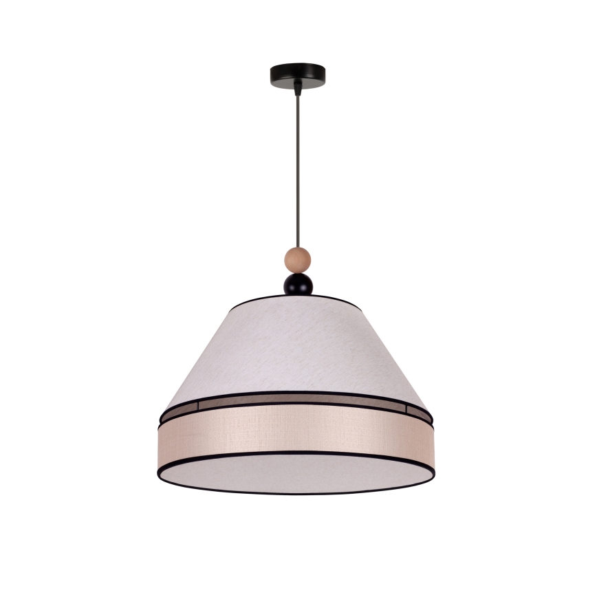 Duolla - Chandelier on a string AVIGNON 1xE27/15W/230V d. 50 cm beige