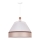 Duolla - Chandelier on a string AVIGNON 1xE27/15W/230V d. 50 cm white/beige