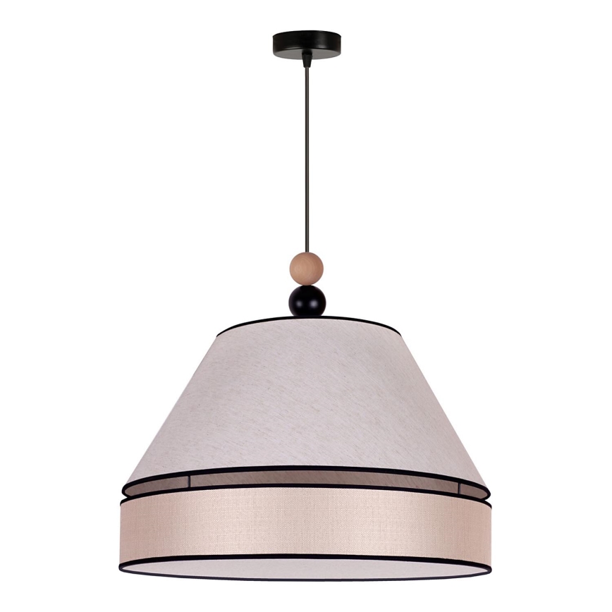 Duolla - Chandelier on a string AVIGNON 1xE27/15W/230V d. 60 cm beige