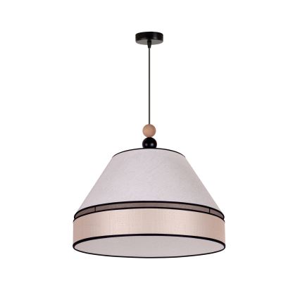Duolla - Chandelier on a string AVIGNON 1xE27/15W/230V d. 60 cm beige