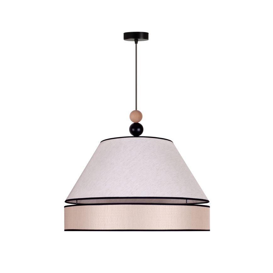Duolla - Chandelier on a string AVIGNON 1xE27/15W/230V d. 60 cm beige