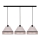 Duolla - Chandelier on a string AVIGNON 3xE27/15W/230V beige