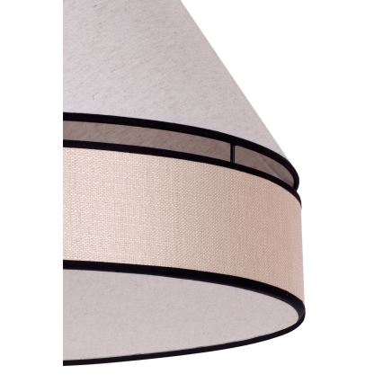 Duolla - Chandelier on a string AVIGNON 3xE27/15W/230V beige