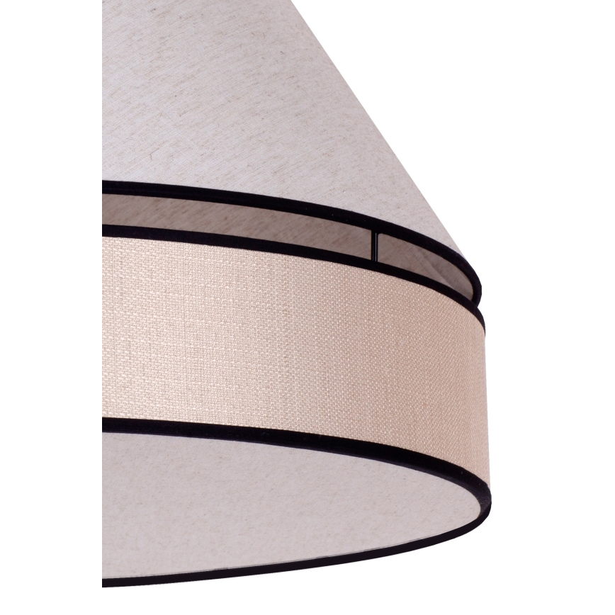 Duolla - Chandelier on a string AVIGNON 3xE27/15W/230V beige