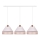 Duolla - Chandelier on a string AVIGNON 3xE27/15W/230V white/beige