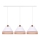 Duolla - Chandelier on a string AVIGNON 3xE27/15W/230V white/brown