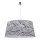 Duolla - Chandelier on a string BASS 1xE27/40W/230V d. 60 cm grey
