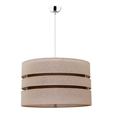 Duolla - Chandelier on a string BEAT 1xE27/40W/230V d. 40 cm brown