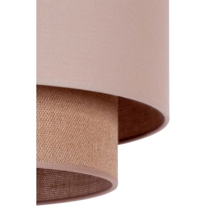 Duolla - Chandelier on a string BOHO 1xE27/15W/230V d. 45 cm beige/brown