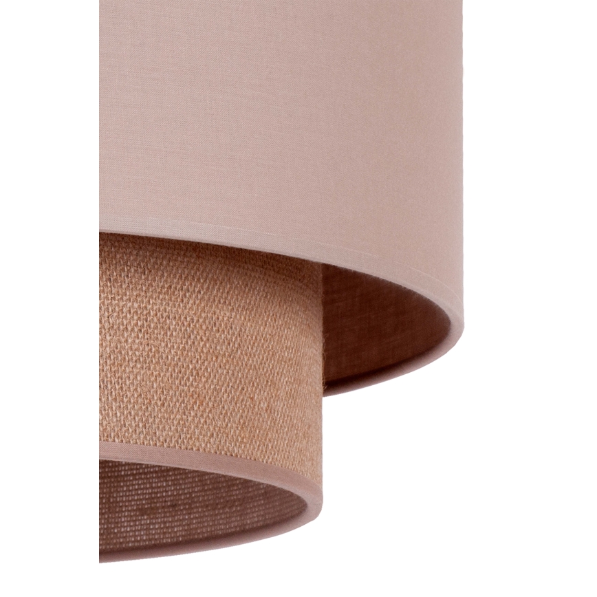 Duolla - Chandelier on a string BOHO 1xE27/15W/230V d. 45 cm beige/brown