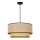 Duolla - Chandelier on a string BOHO 1xE27/15W/230V d. 45 cm beige/rattan