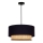 Duolla - Chandelier on a string BOHO 1xE27/15W/230V d. 45 cm black/rattan