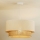 Duolla - Chandelier on a string BOHO 1xE27/15W/230V d. 60 cm beige/brown