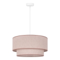Duolla - Chandelier on a string BOHO 1xE27/40W/230V d. 45 cm beige