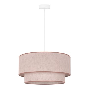 Duolla - Chandelier on a string BOHO 1xE27/40W/230V d. 45 cm beige