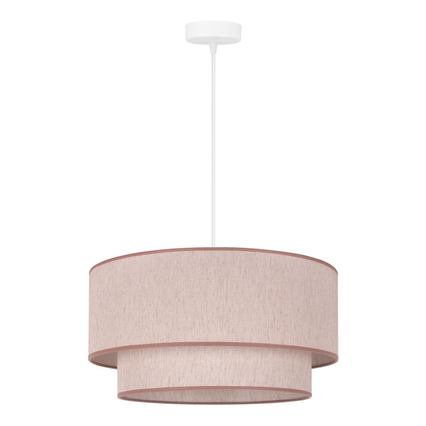 Duolla - Chandelier on a string BOHO 1xE27/40W/230V d. 45 cm beige