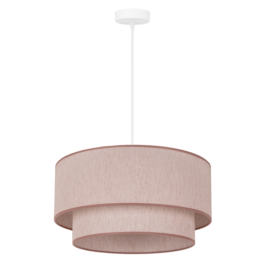 Duolla - Chandelier on a string BOHO 1xE27/40W/230V d. 45 cm beige