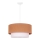 Duolla - Chandelier on a string BOHO 1xE27/40W/230V d. 45 cm beige/white