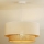 Duolla - Chandelier on a string BOHO 1xE27/40W/230V d. 45 cm creamy/brown