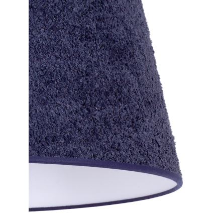 Duolla - Chandelier on a string BOUCLE 1xE27/15W/230V d. 50 cm blue