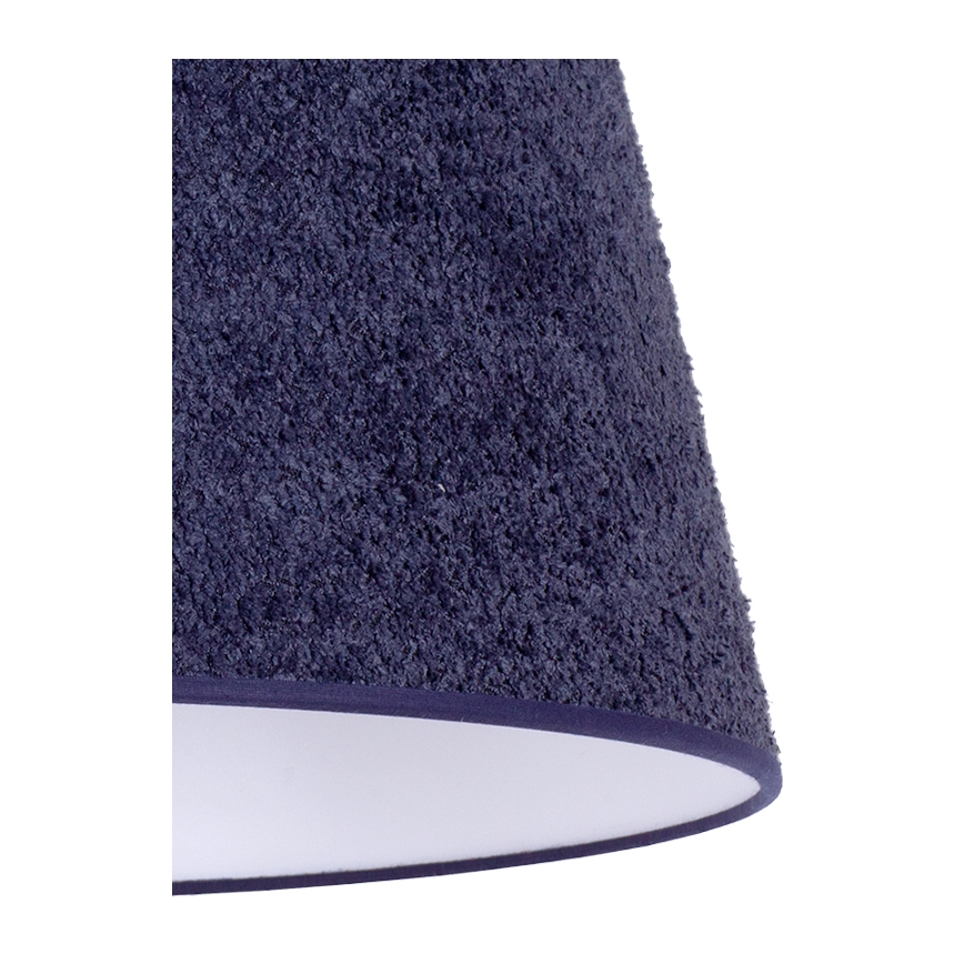 Duolla - Chandelier on a string BOUCLE 1xE27/15W/230V d. 50 cm blue