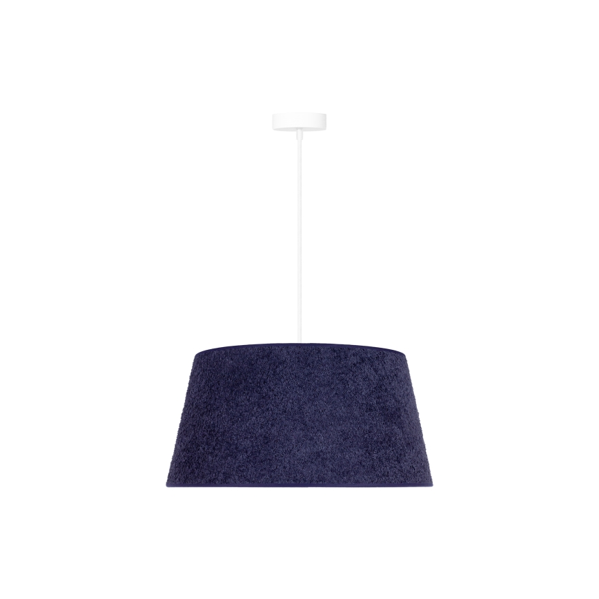 Duolla - Chandelier on a string BOUCLE 1xE27/15W/230V d. 50 cm blue