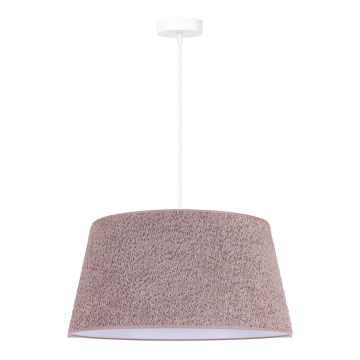 Duolla - Chandelier on a string BOUCLE 1xE27/15W/230V d. 50 cm brown