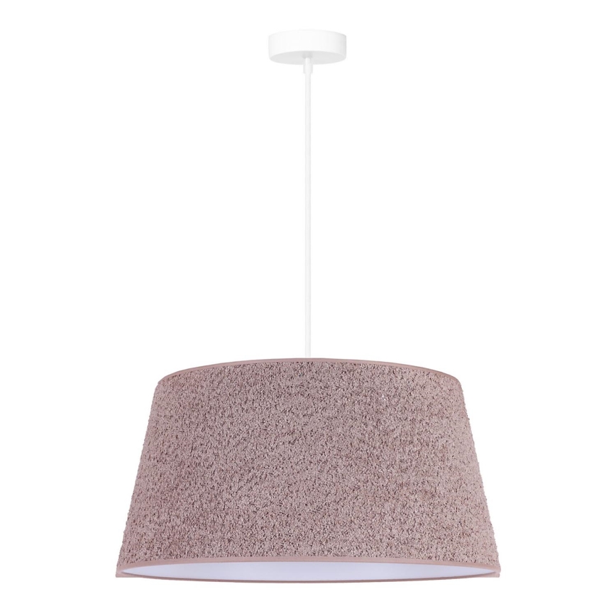 Duolla - Chandelier on a string BOUCLE 1xE27/15W/230V d. 50 cm brown
