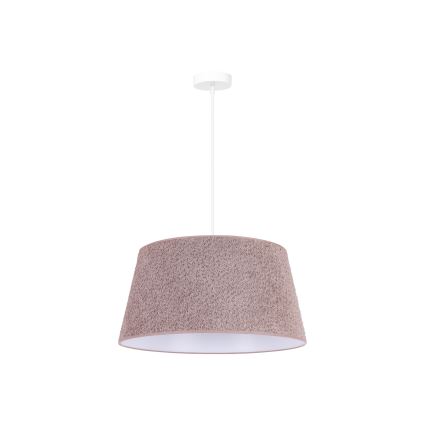 Duolla - Chandelier on a string BOUCLE 1xE27/15W/230V d. 50 cm brown