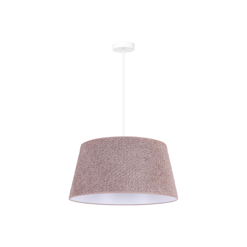 Duolla - Chandelier on a string BOUCLE 1xE27/15W/230V d. 50 cm brown