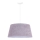 Duolla - Chandelier on a string BOUCLE 1xE27/15W/230V d. 50 cm grey