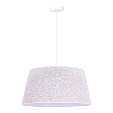 Duolla - Chandelier on a string BOUCLE 1xE27/15W/230V d. 50 cm white