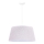 Duolla - Chandelier on a string BOUCLE 1xE27/15W/230V d. 50 cm white