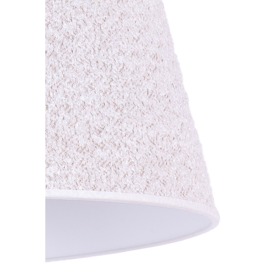 Duolla - Chandelier on a string BOUCLE 1xE27/15W/230V d. 50 cm white