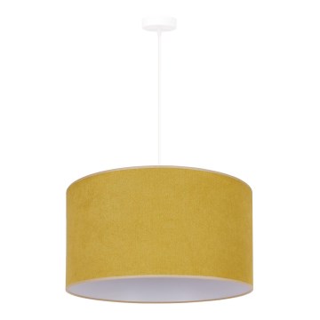 Duolla - Chandelier on a string BRISTOL 1xE27/15W/230V d. 45 cm yellow/white
