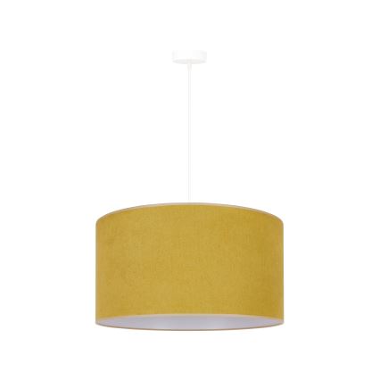 Duolla - Chandelier on a string BRISTOL 1xE27/15W/230V d. 45 cm yellow/white